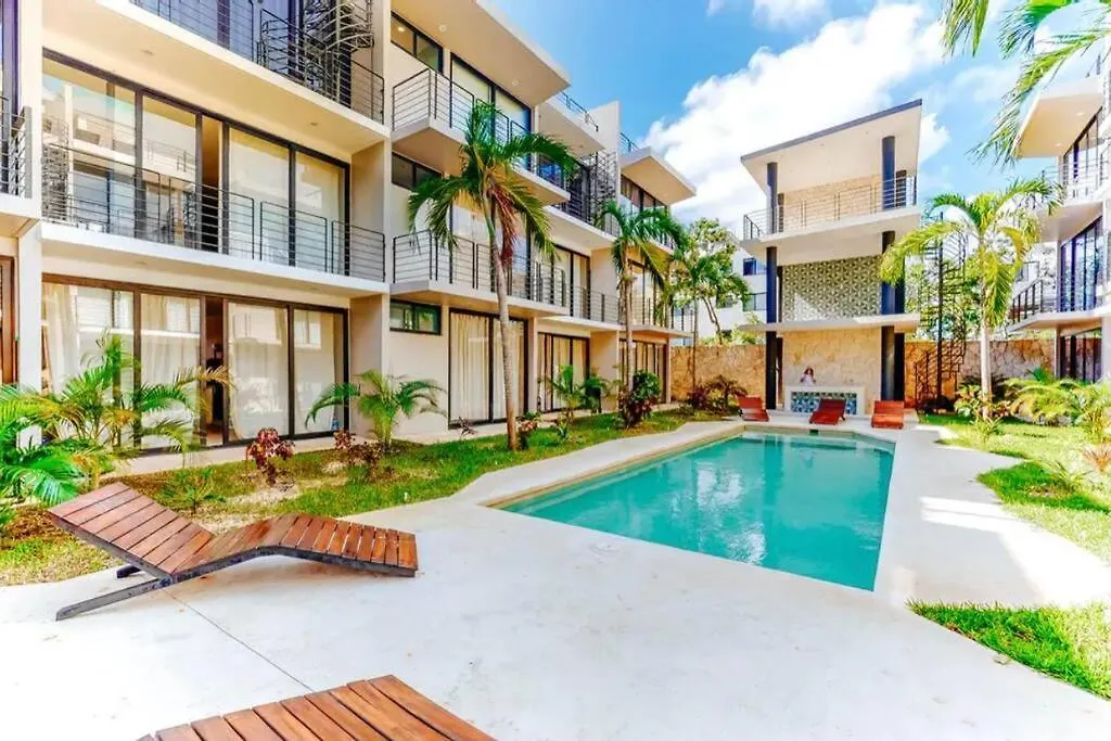 103 Amena Stylish 1Br Apt 5Min To The Beach Apartment Tulum 0*,  Mexico